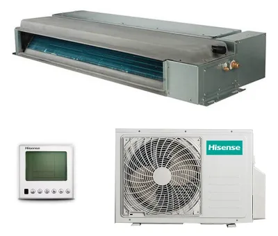 Канальный кондиционер Hisense Heavy Classic AUD-18HX4RV2/AUW-18H4RS2