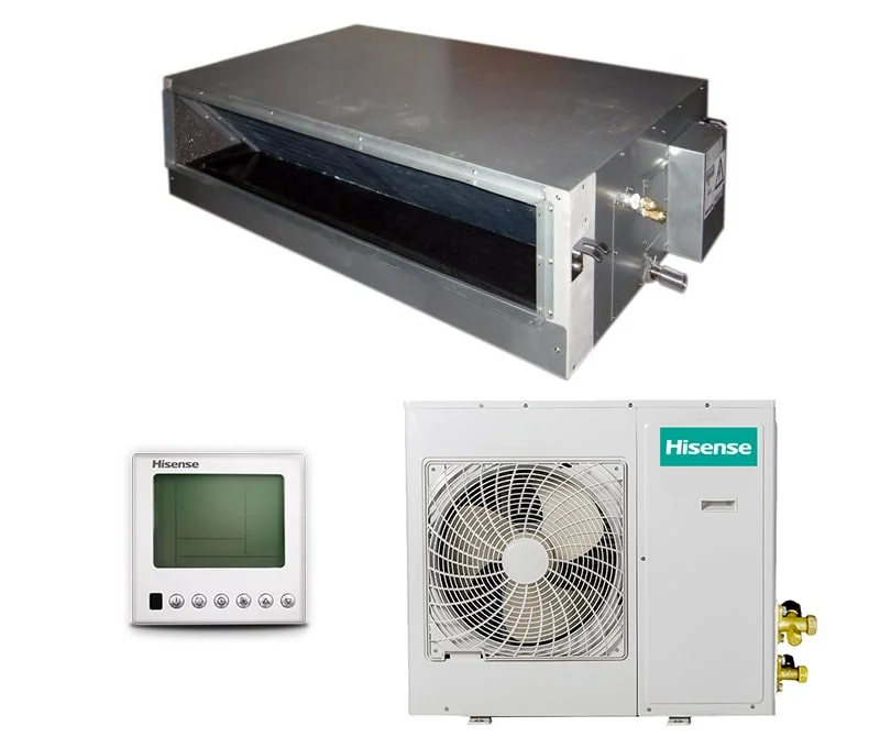Канальный кондиционер Hisense Heavy Classic AUD-36HX4RFM2/AUW-36H6RK2 фото 1