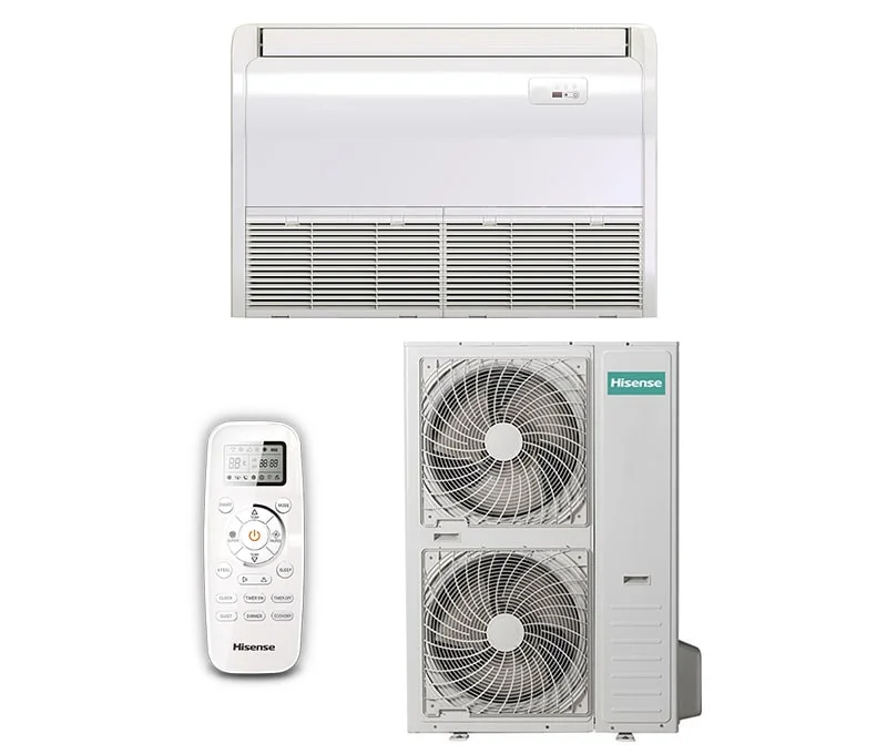 Напольно-потолочная сплит-система Hisense Heavy Classic AUV-48HR4RF2/AUW-48H6RQ2 фото 1
