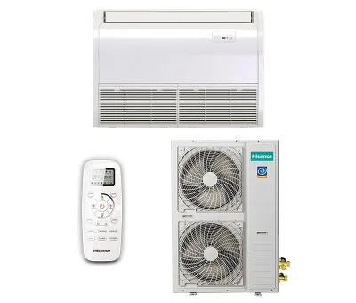 Напольно-потолочная сплит-система Hisense Heavy Inverter AUV-48UR4RC8/AUW-48U6RN8 WI-FI