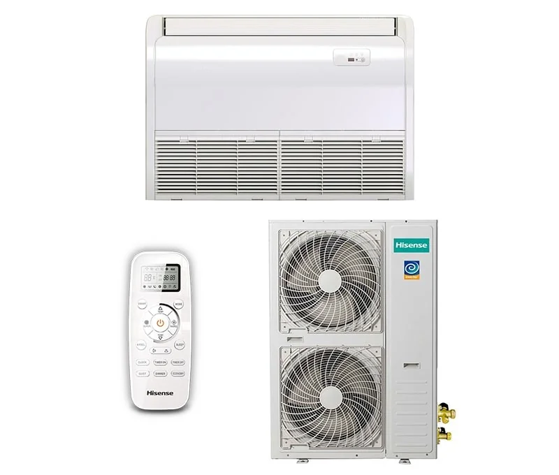 Напольно-потолочная сплит-система Hisense Heavy Inverter AUV-48UR4RC8/AUW-48U6RN8 WI-FI фото 1